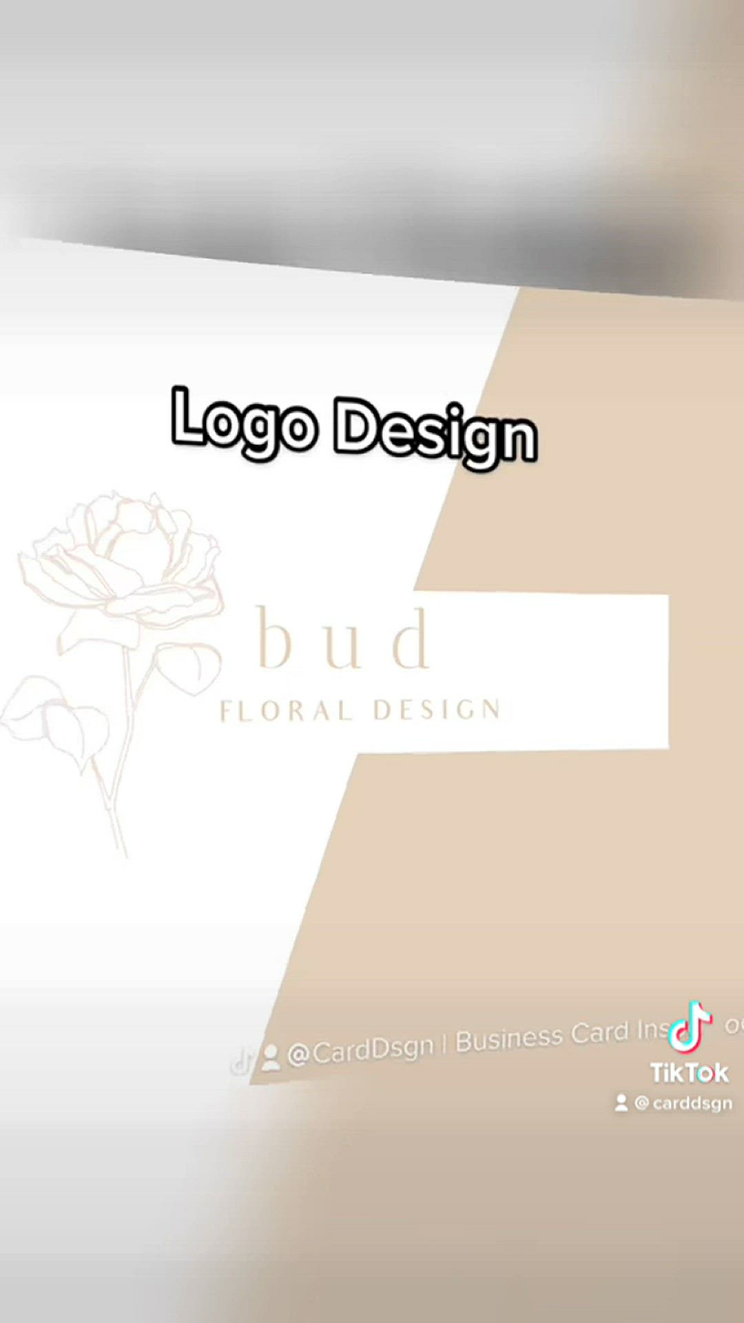 Video thumbnail for Bud Floral Design Business Card (Wedding Florist)