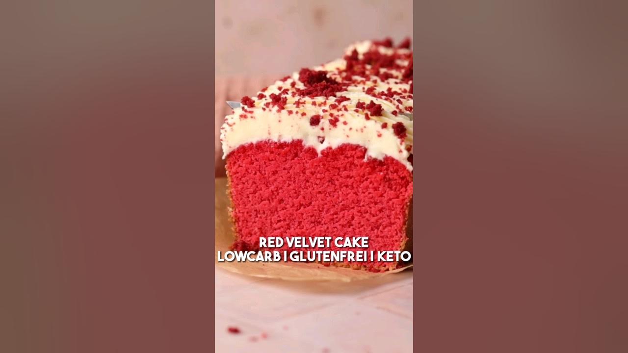 Video thumbnail for Red Velvet Cake - Saftiger Low Carb Kuchen