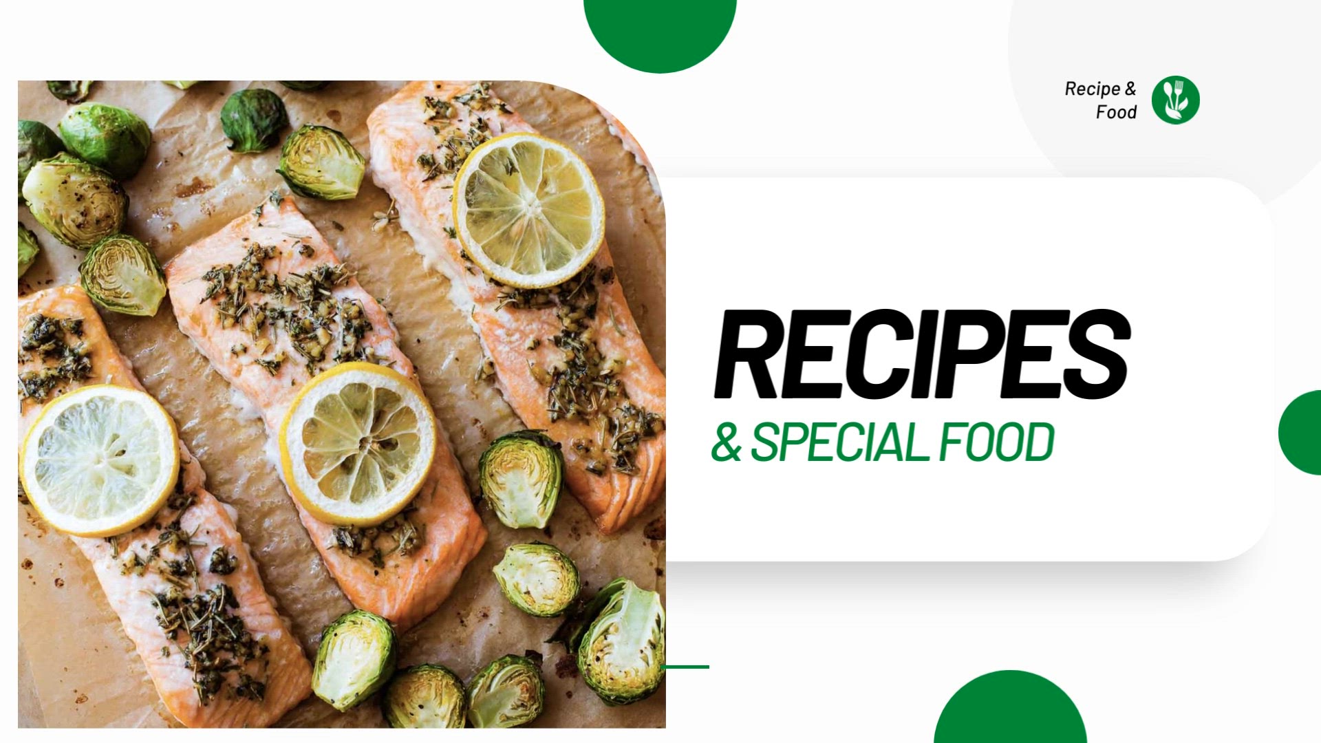'Video thumbnail for Healthy Recipe - Baked salmon with lemon and herbs'