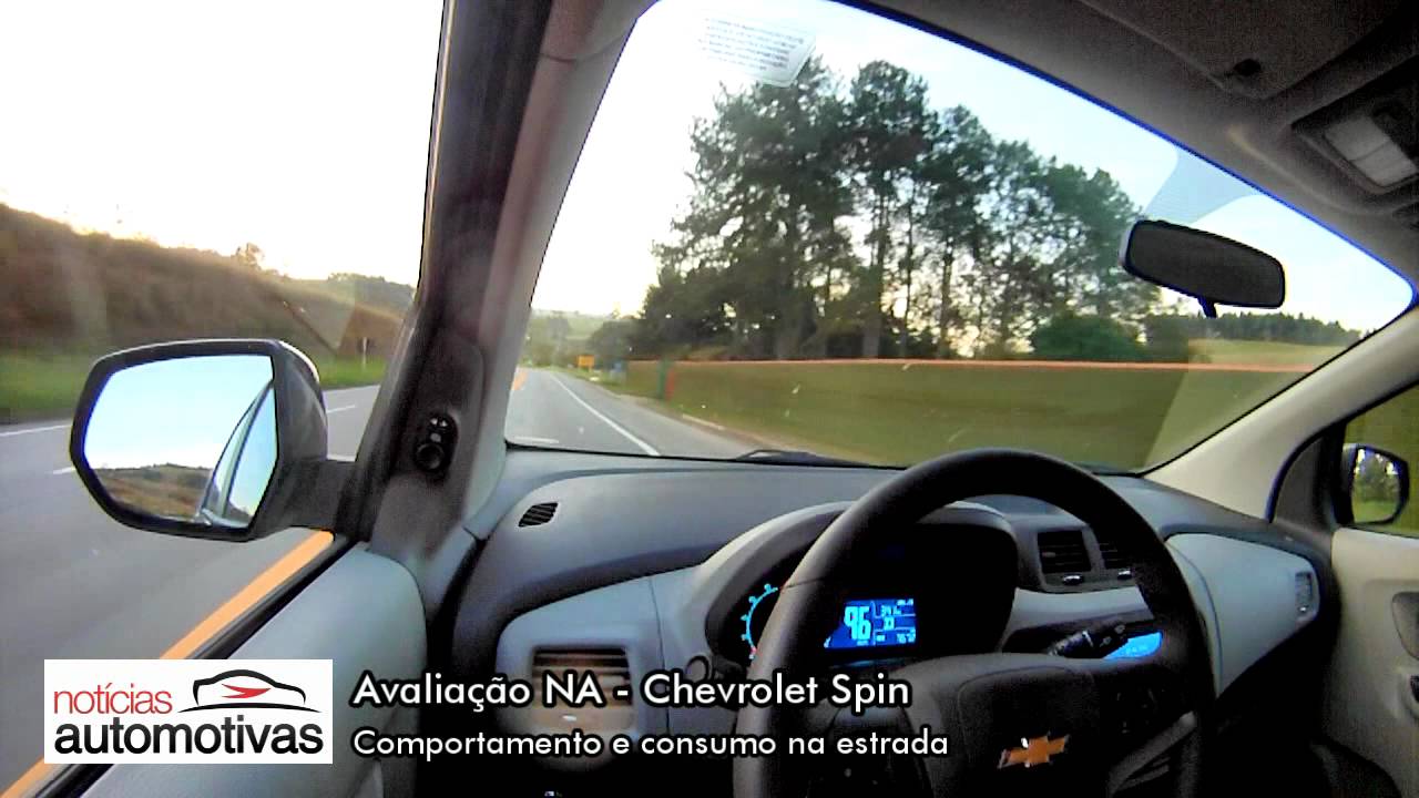 'Video thumbnail for Chevrolet Spin - Estrada - NoticiasAutomotivas.com.br'