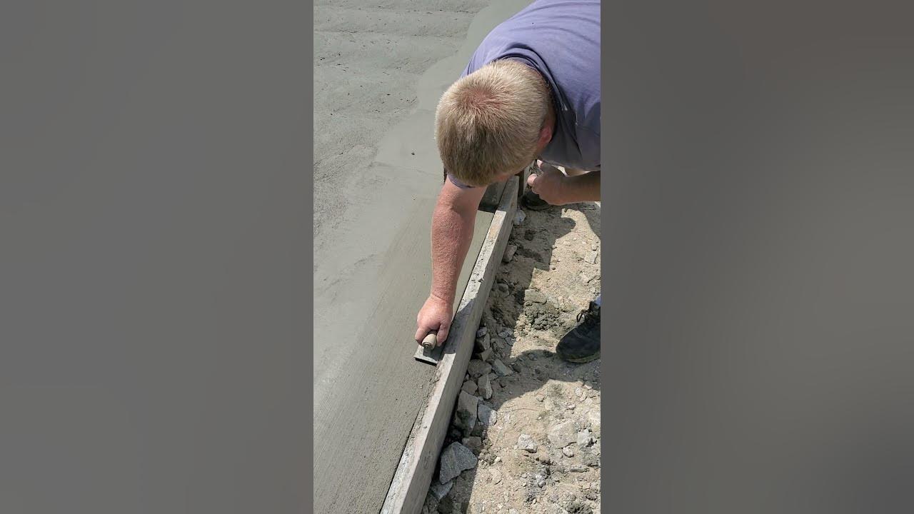 'Video thumbnail for Cool Concrete Edger Action! #Shorts'