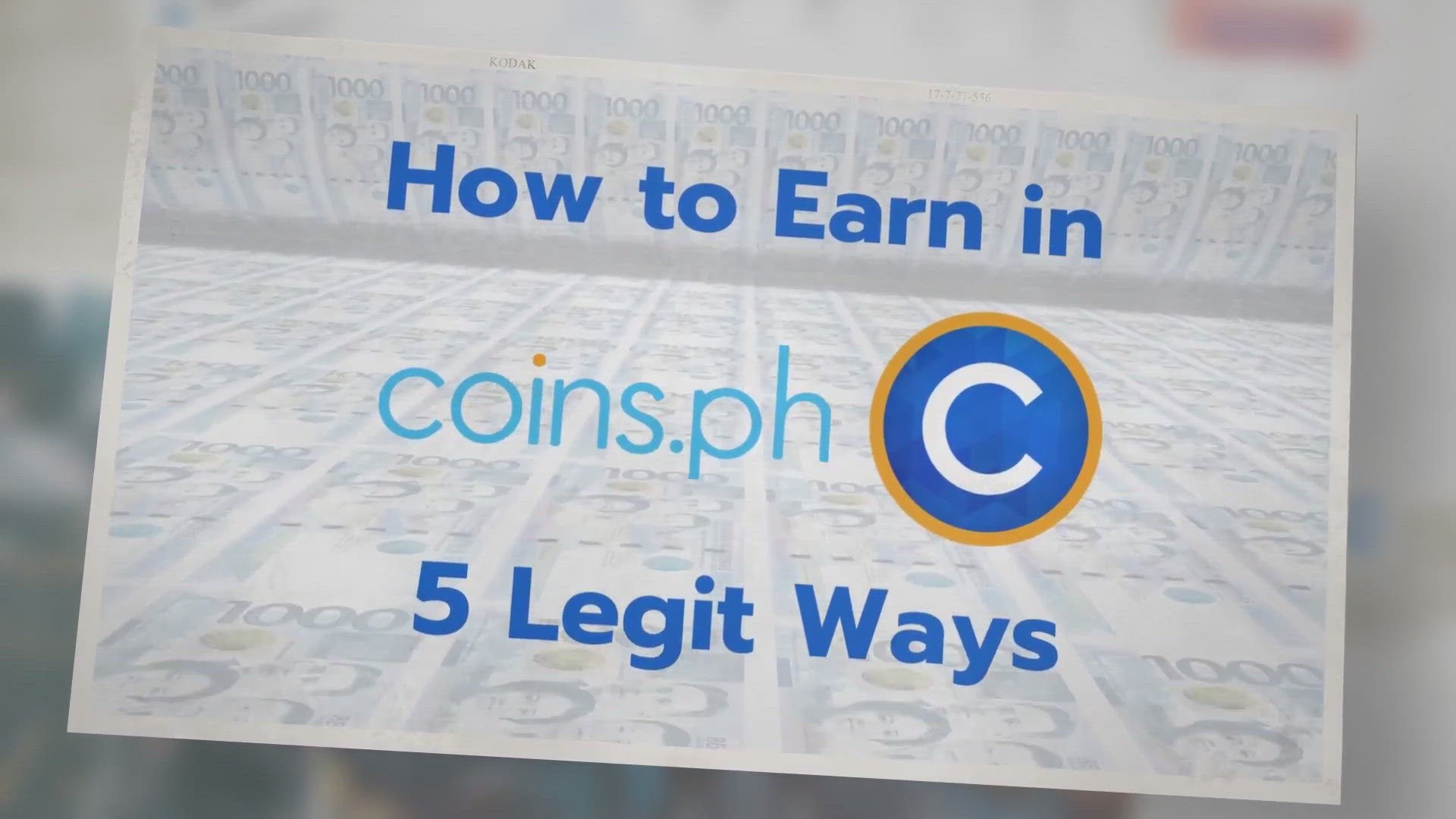 Video thumbnail for How to Earn in Coins.ph – 5 Legit Ways