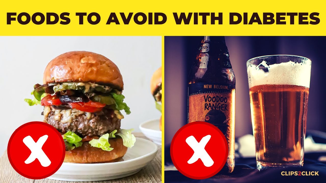 'Video thumbnail for What Foods and Drinks to Avoid with Diabetes?'