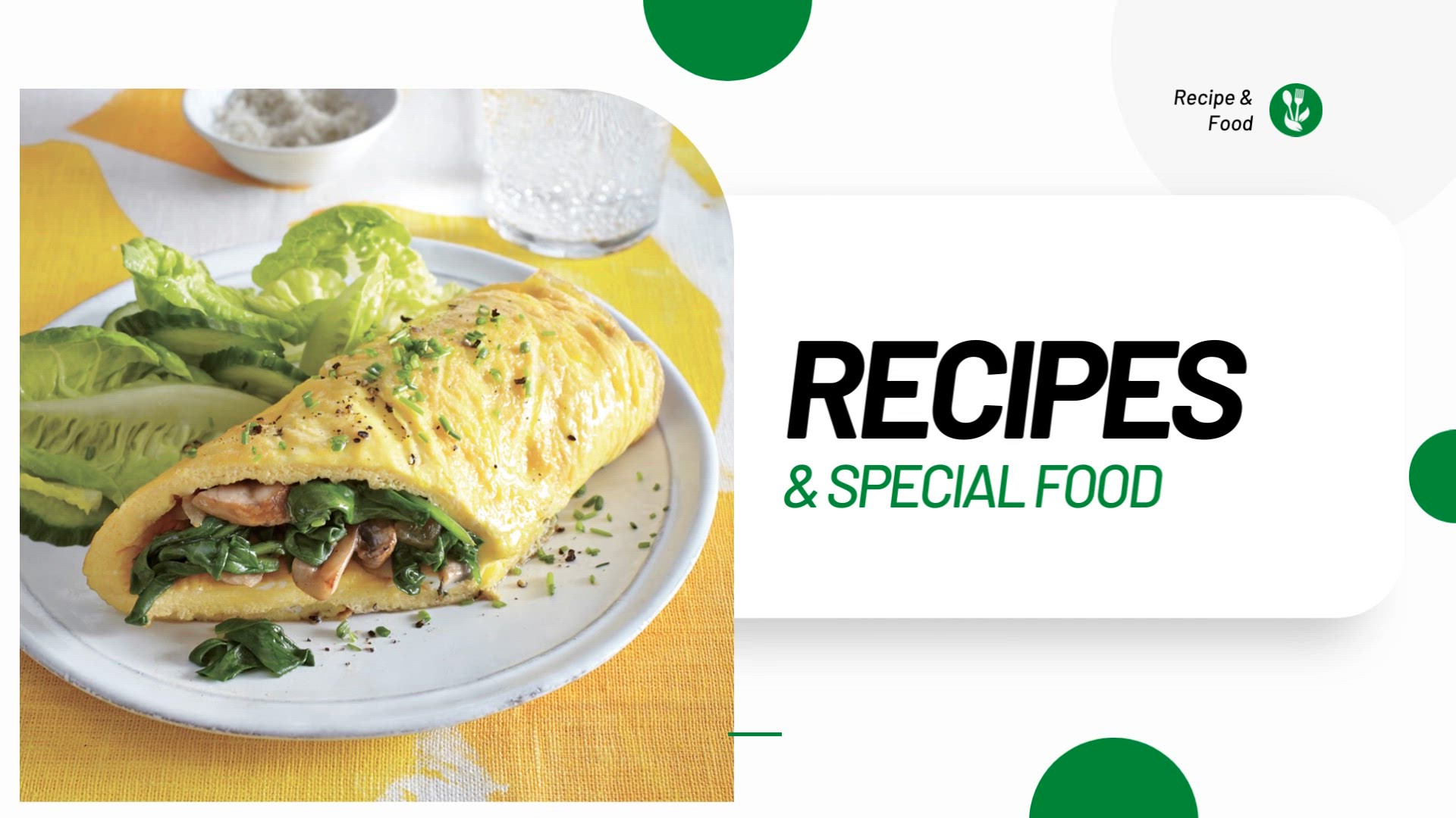 'Video thumbnail for Healthy Mushroom and spinach omelet Recipe'