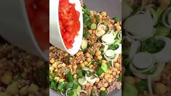 Video thumbnail for Buckwheat tabbouleh