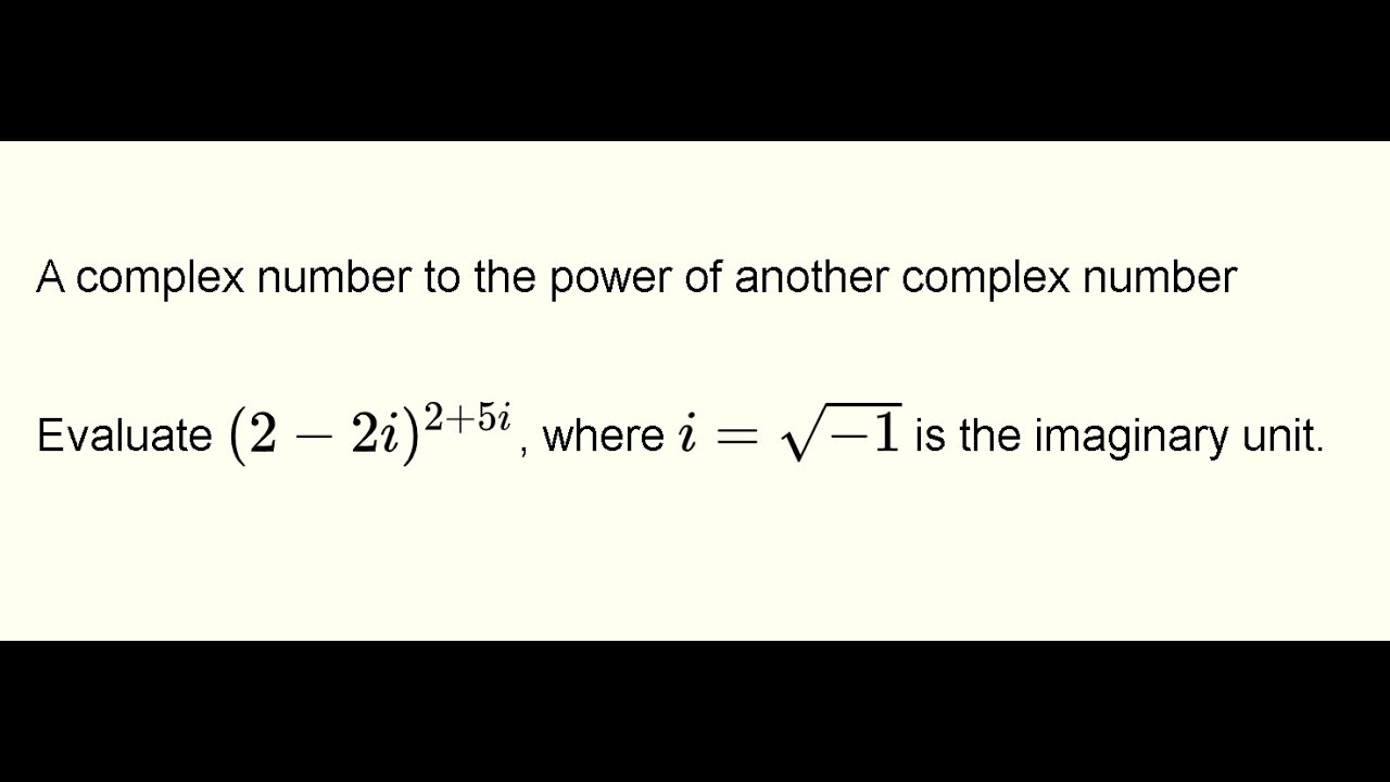 Complex number shop conversion calculator