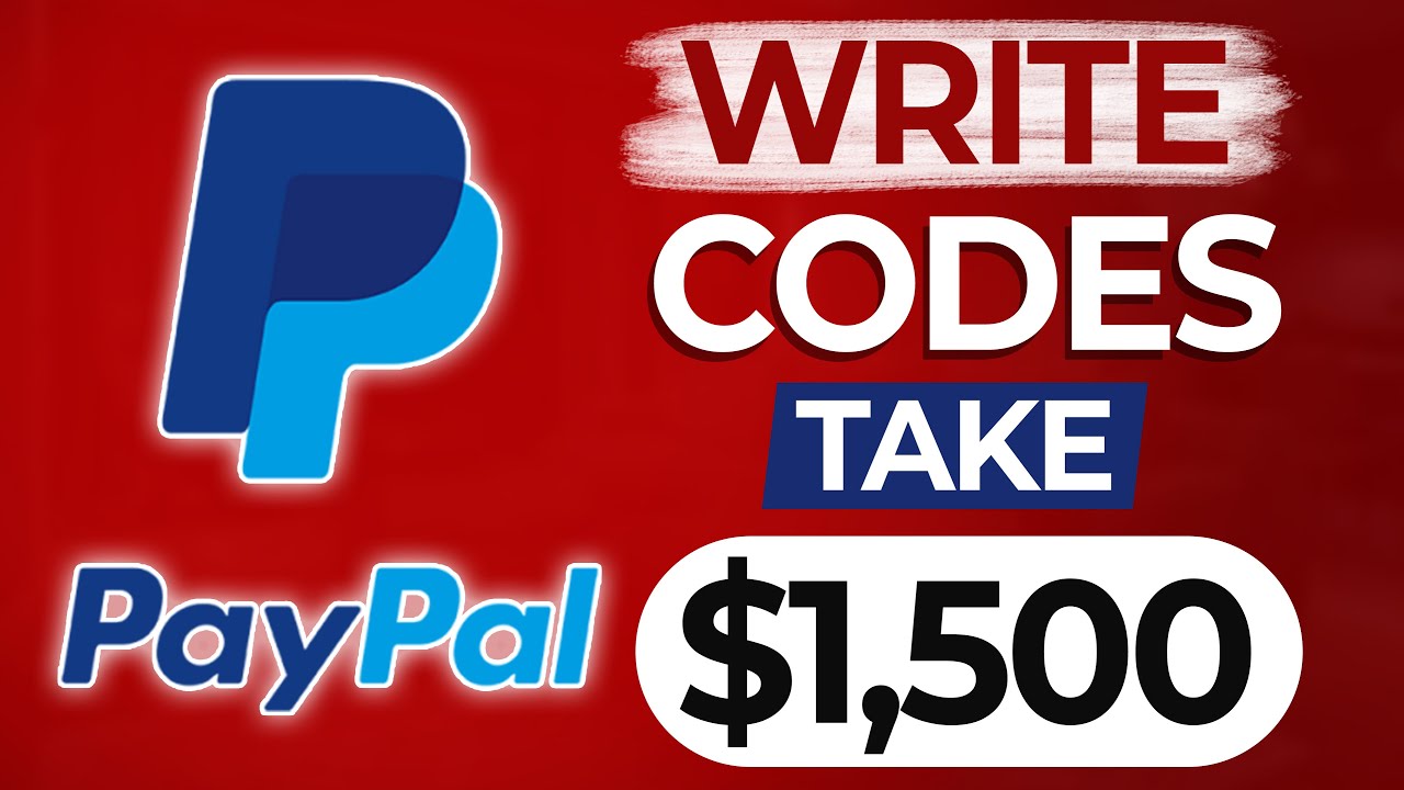 'Video thumbnail for *LEAKED* Free Money Codes Worth $1500+ (Make PayPal Money Doing Nothing)'