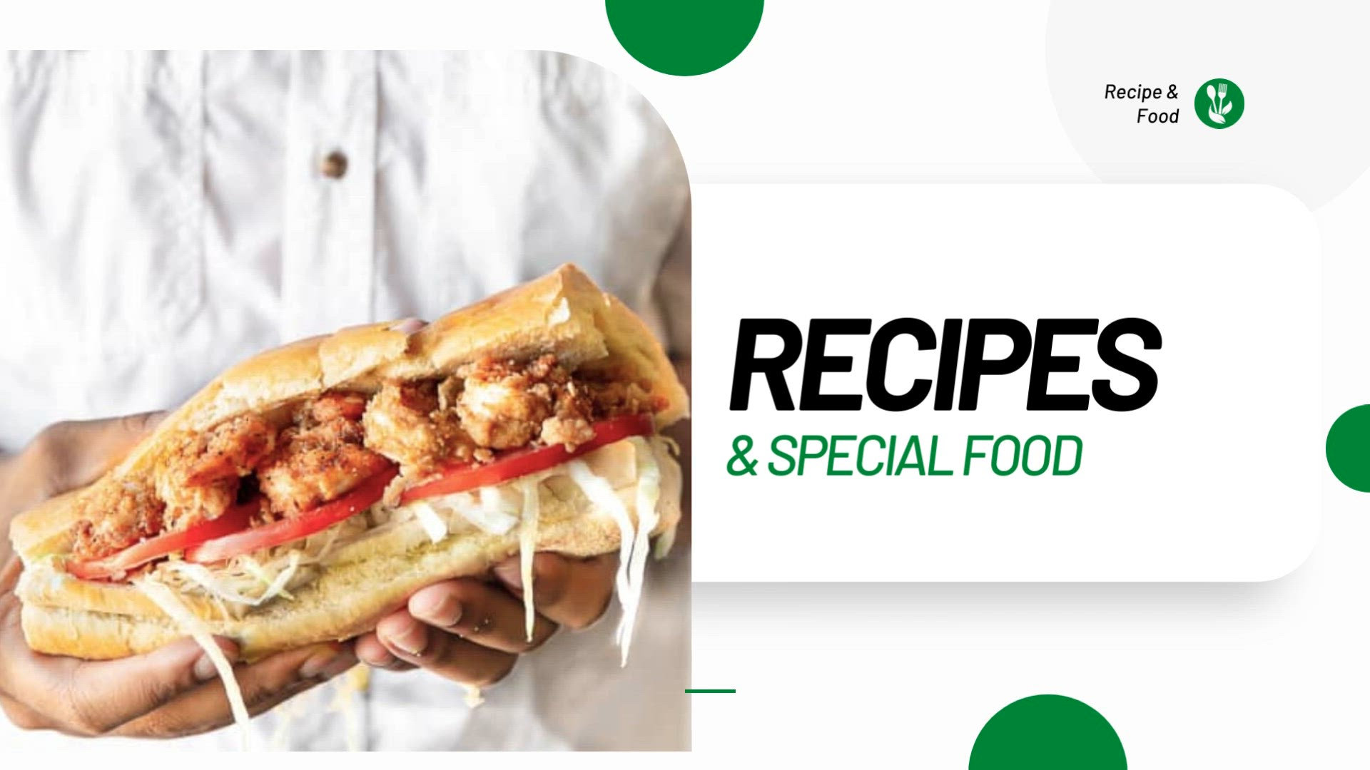 'Video thumbnail for Healthy Po'Boy Recipes'