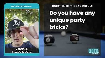 Video thumbnail for Zach can tie a cherry stem in a knot! And here's the video to prove it!