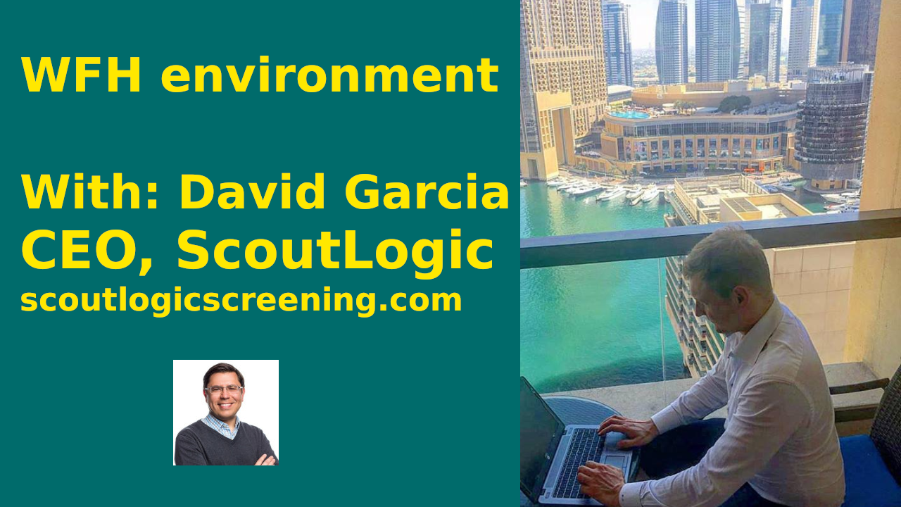 'Video thumbnail for Work From Home environment with David Garcia'