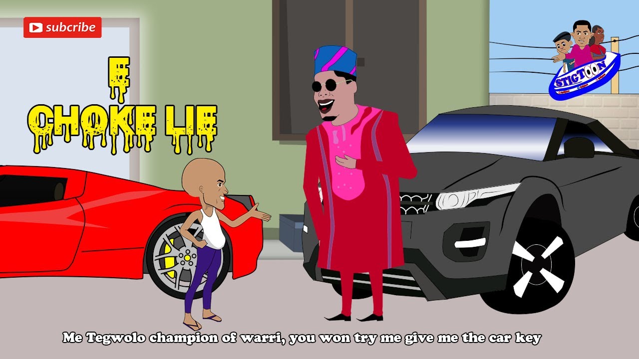 Video thumbnail for E CHOKE LIE (House of Ajebo) Featuring Mr Macaroni and Tegwolo