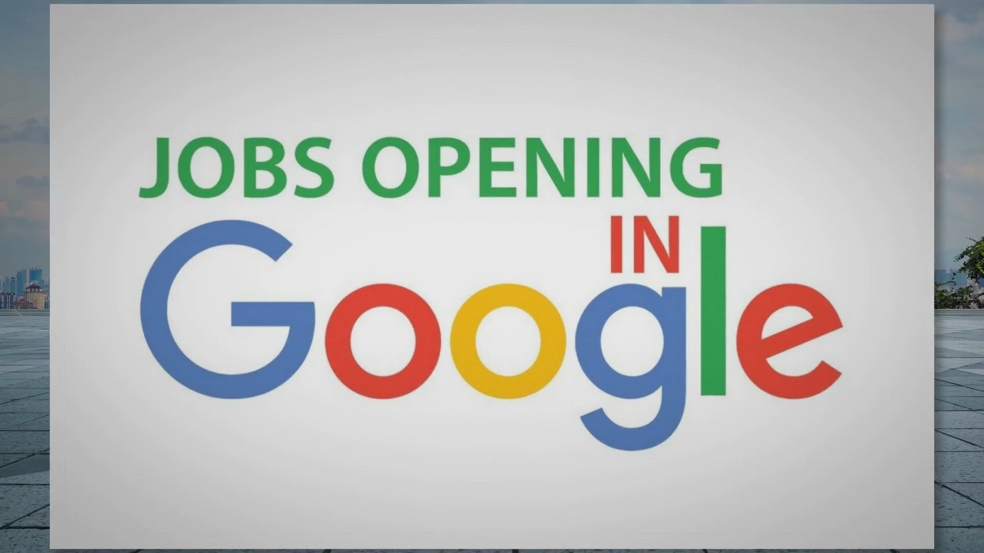 Video thumbnail for Google Recruitment 2023 | Google Careers link | Freshers Apply Now