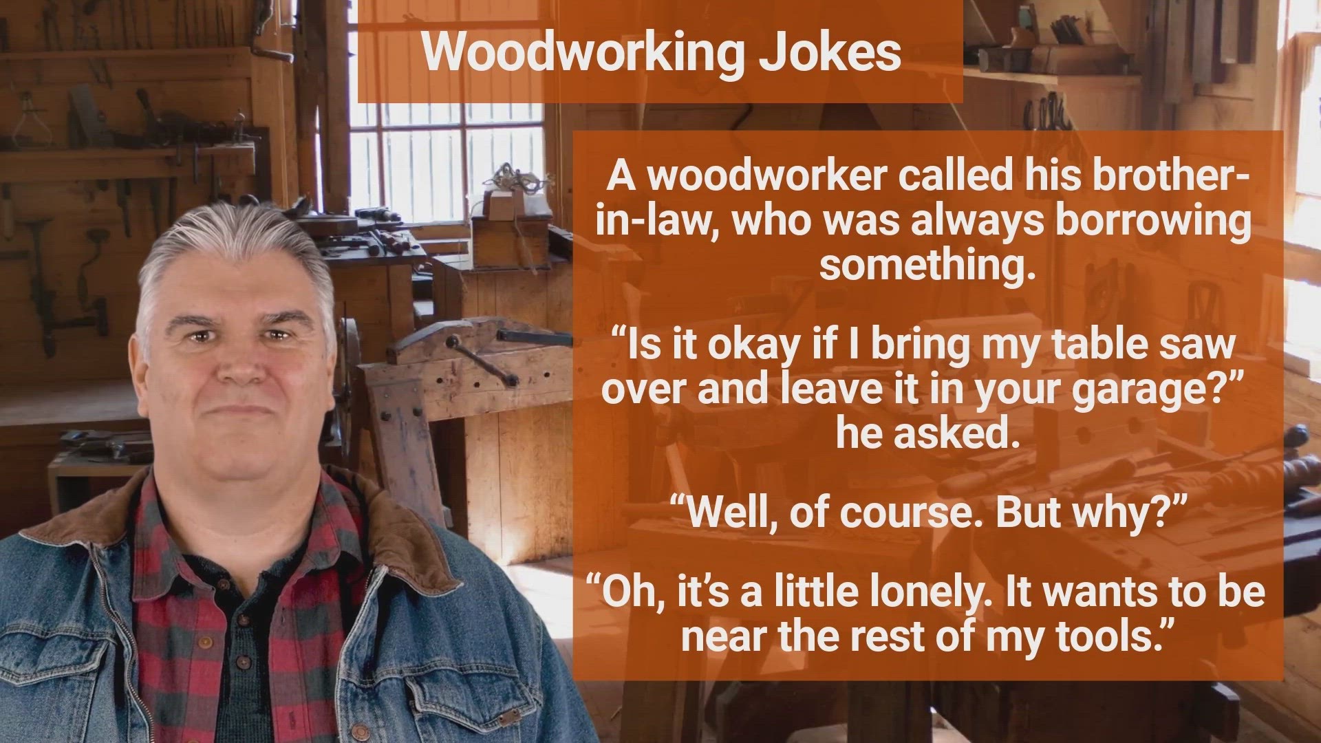 Video thumbnail for Woodworking Jokes
