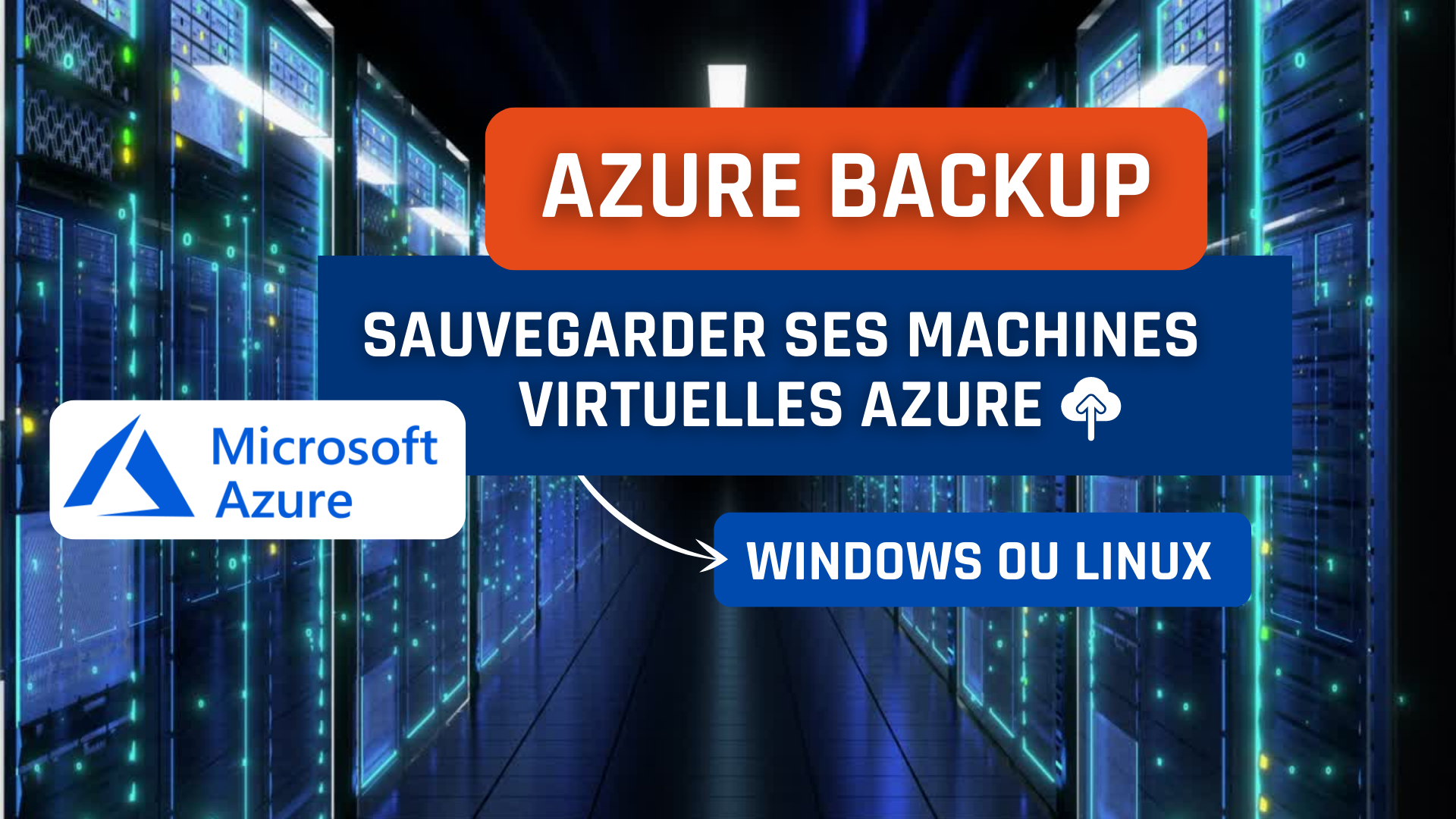 Video thumbnail for Azure Backup - Episode 1 : Introduction et sauvegarde de VMs Azure