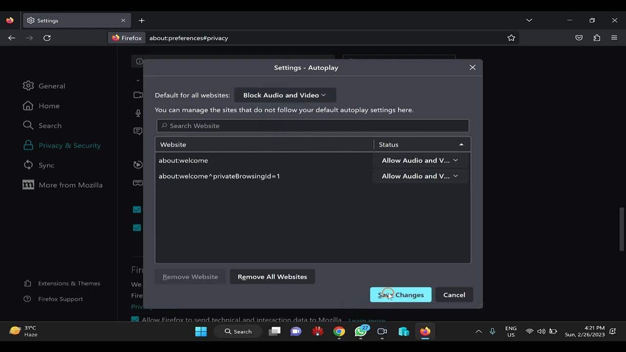 'Video thumbnail for How to Disable Autoplay Videos in Firefox?'