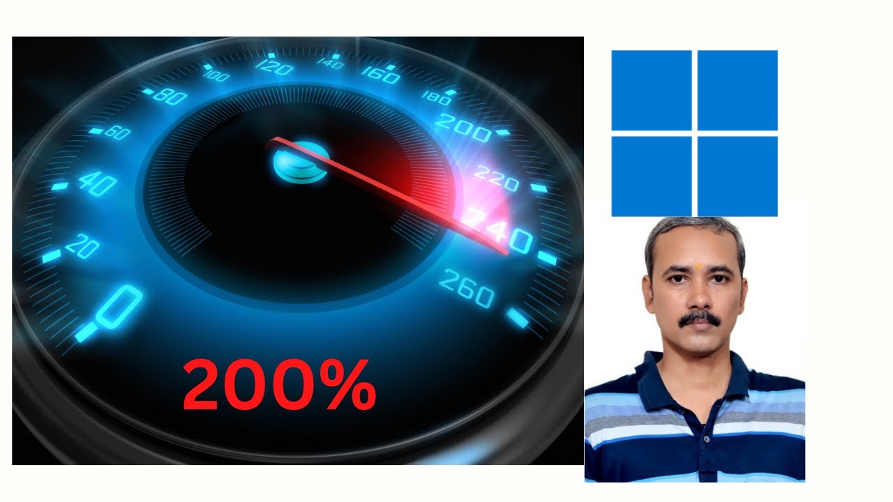 'Video thumbnail for How to Speed Up Windows 11 | Make Windows 11 200% Faster'