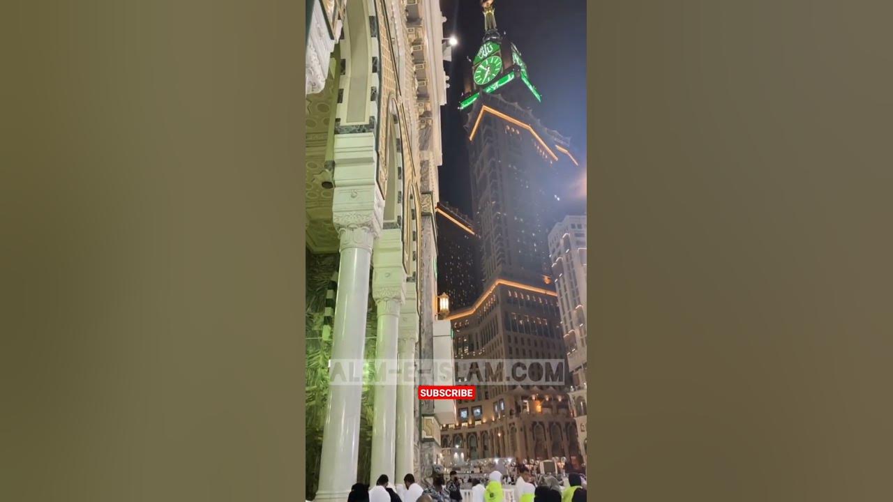 'Video thumbnail for Azan in Makkah 🥀🕋 ||#shorts'