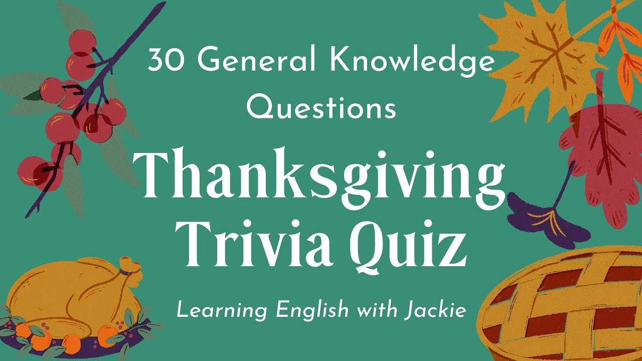 Thanksgiving Trivia Game Think Fast Game Thanksgiving -   Thanksgiving  games for adults, Friendsgiving games, Thanksgiving parties