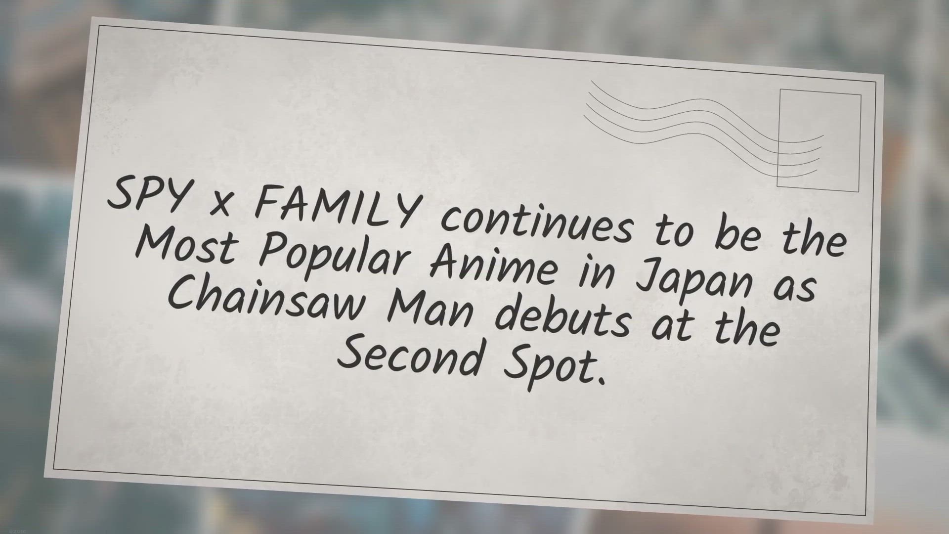 Video thumbnail for 6 Most Popular Anime in Japan Right Now: Spy x Family Tops Chainsaw Man
