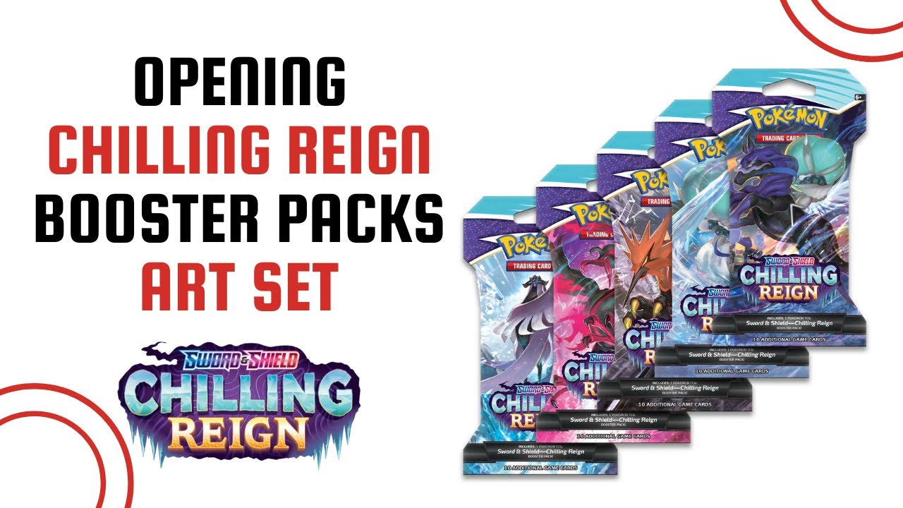 Video thumbnail for Pokemon TCG Chilling Reign Art Set Opening