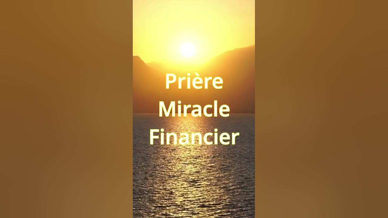 'Video thumbnail for MIRACLE Financier Immédiat : PUISSANTE prière [EXTRAIT]'
