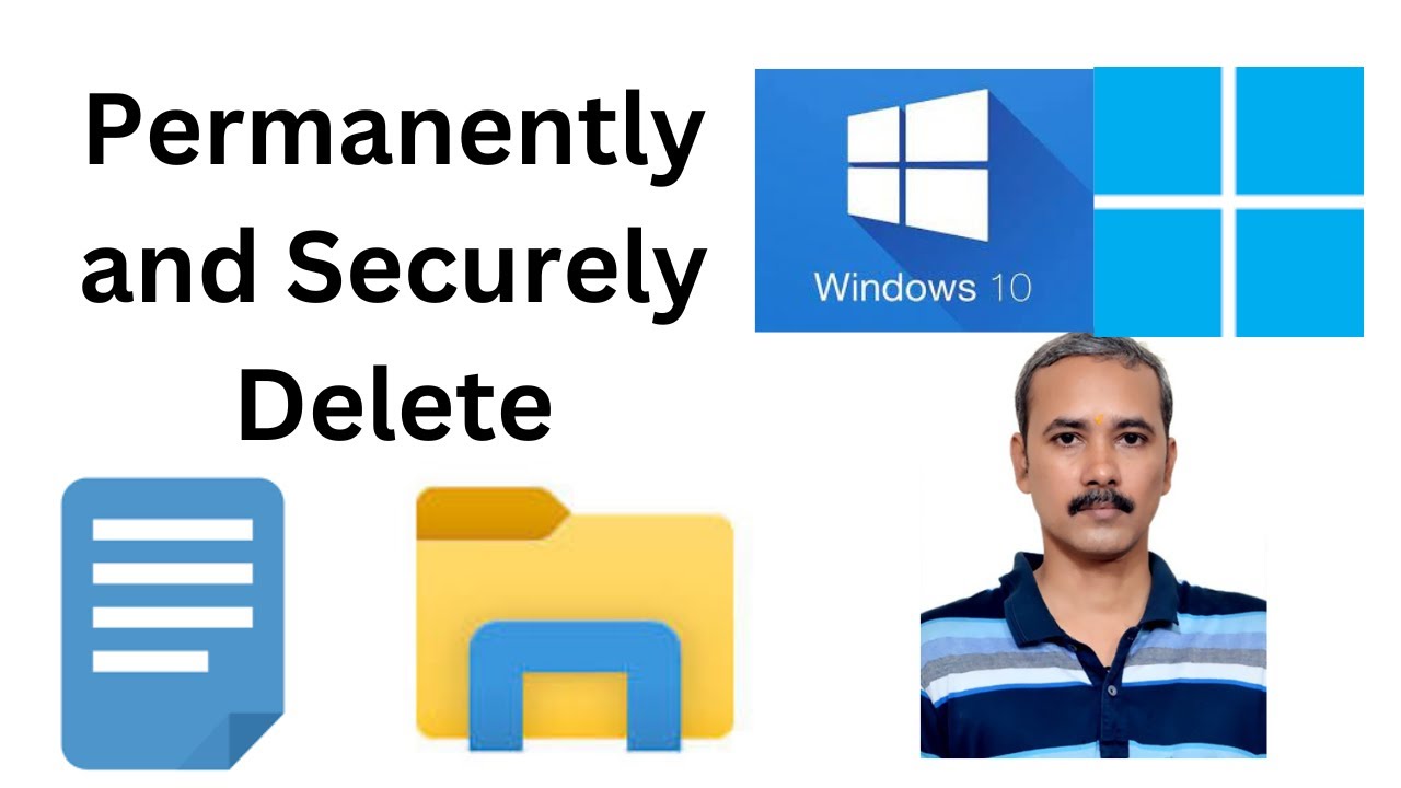 'Video thumbnail for How to Permanently and Securely Delete Files or Folders in Windows 11 or 10?'