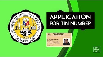 Video thumbnail for How to Get or Recover TIN ID Number - BIR