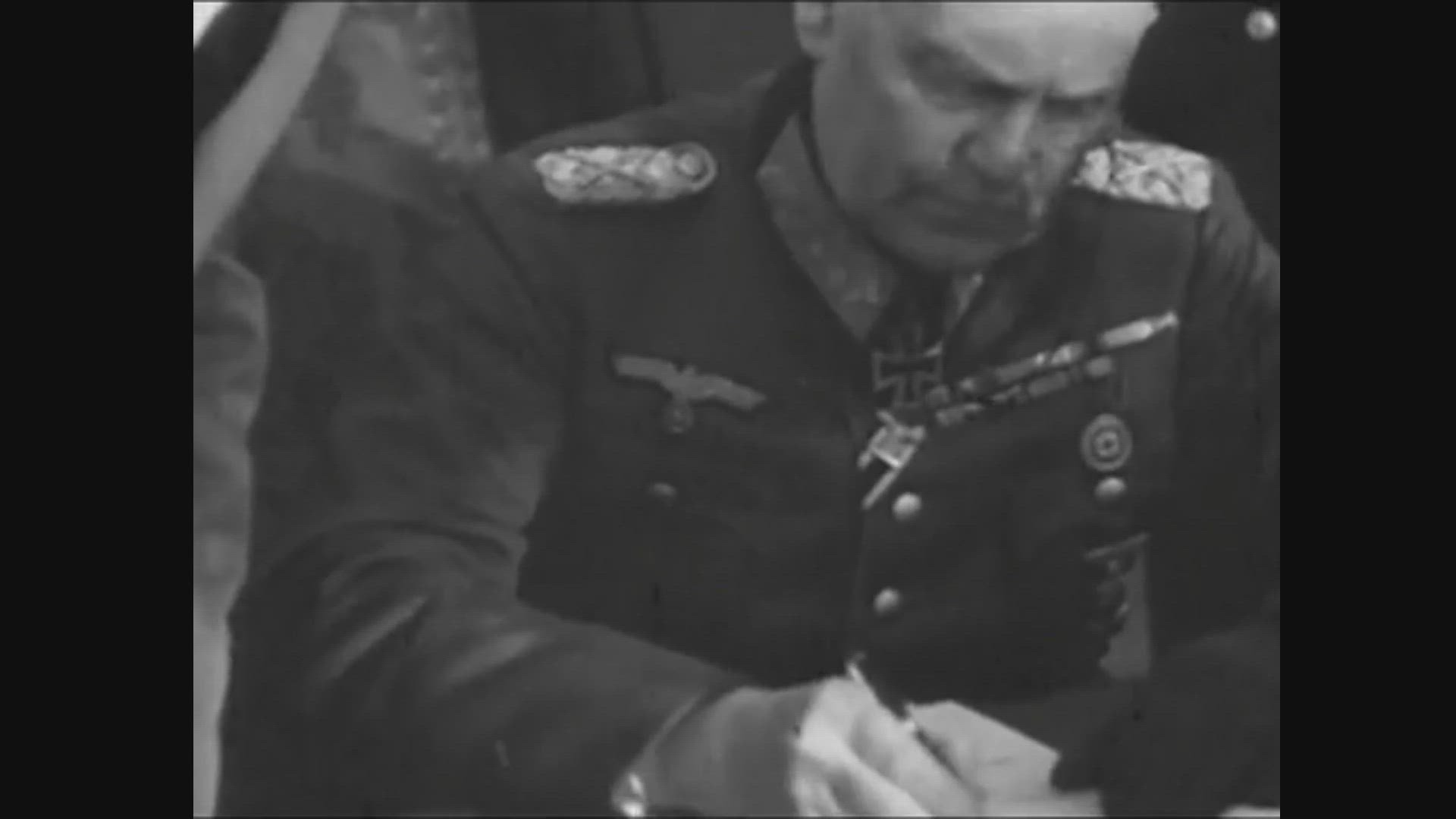 'Video thumbnail for Keitel Surrenders For Germany 1945'