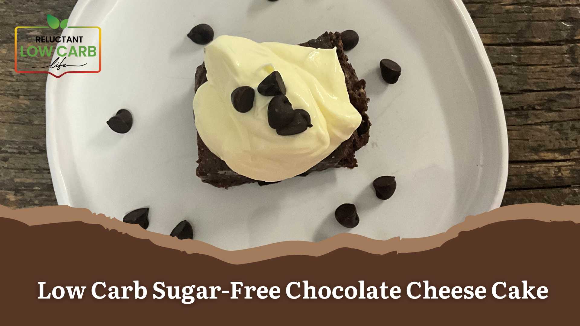 'Video thumbnail for Low Carb Sugar-Free Chocolate Cheese Cake'