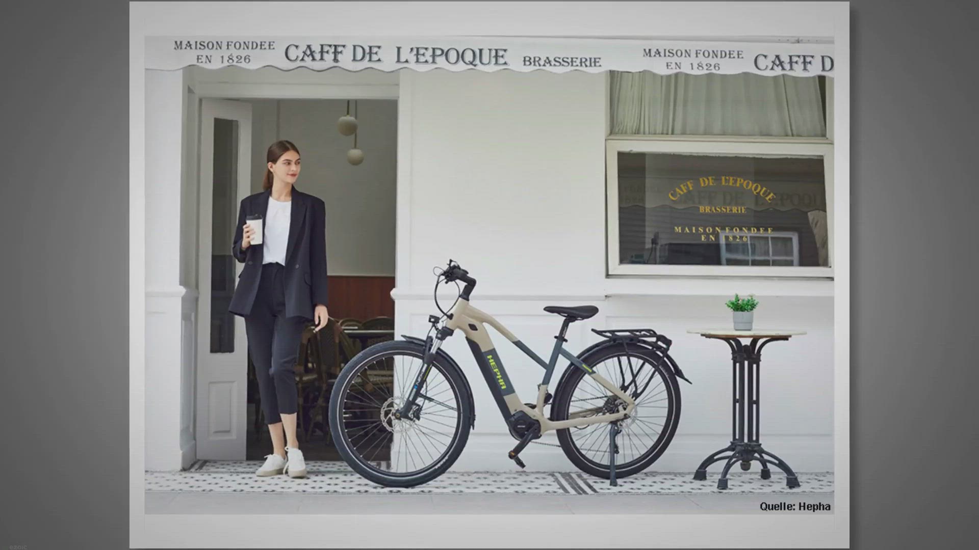 Video thumbnail for Neues E-Bike Trekking7 von Hepha