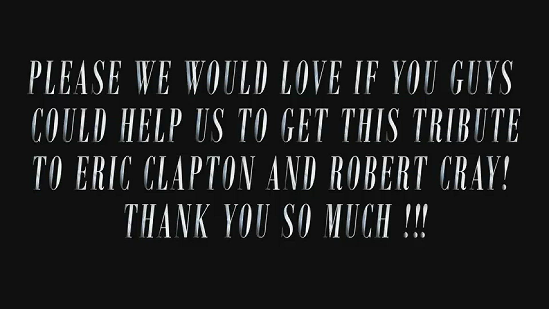 Video thumbnail for Eric Clapton Robert Cray - Old Love by Indiara Sfair & Ricardo Maranhão by @amirsfairfilho