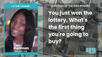 Video thumbnail for lhollman is going far away to make her lottery plans. Distance always helps!