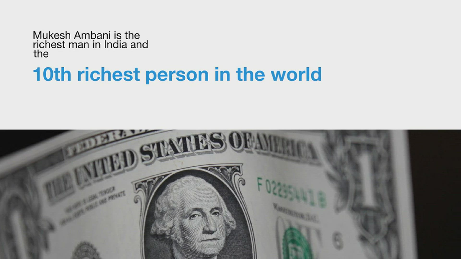 'Video thumbnail for Mukesh Ambani Net Worth 2023'