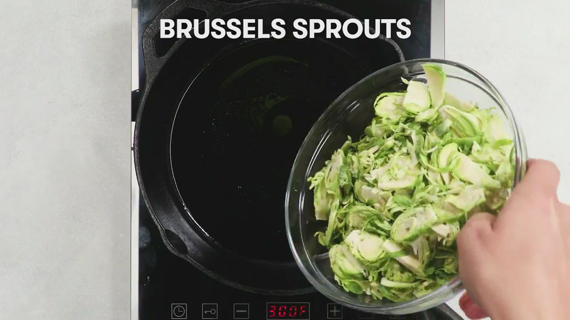 'Video thumbnail for Brussels Sprouts Sauté with Pecans and Blue Cheese'
