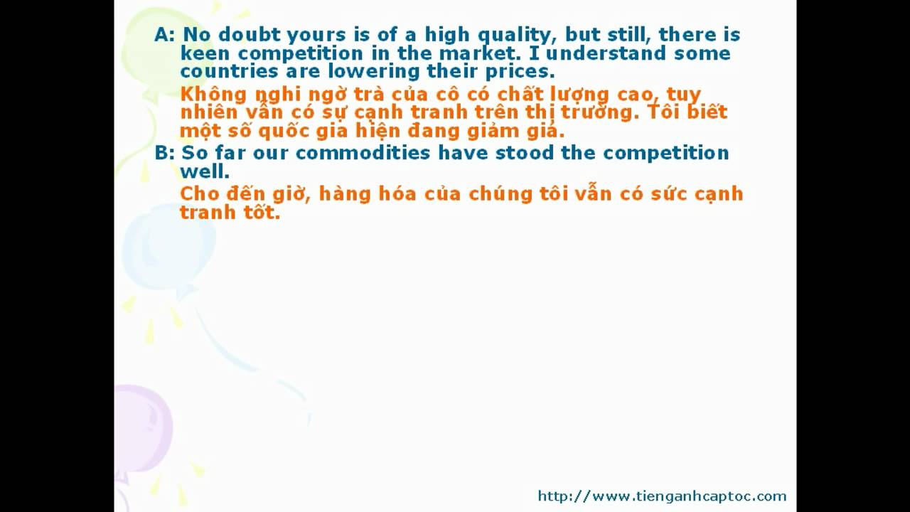 'Video thumbnail for English for Trade, Finance, and Bank Unit 12 - Dialogue 002'