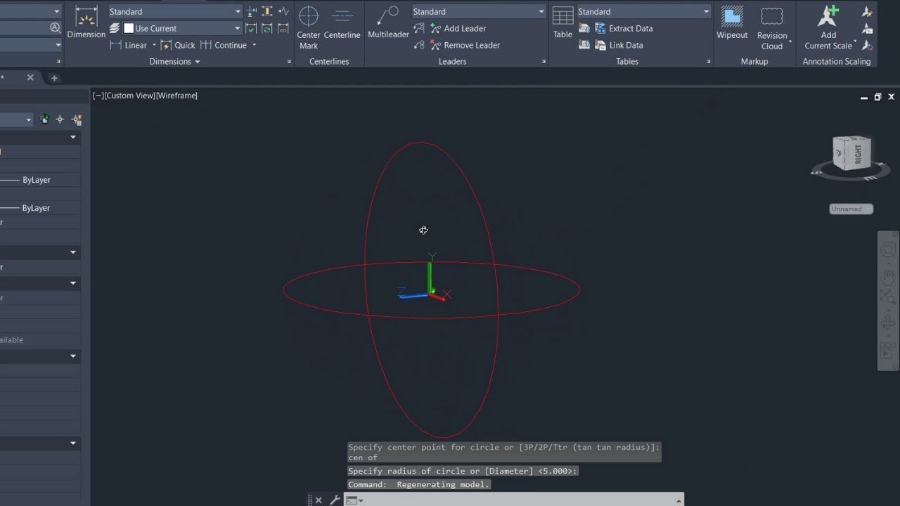 Video thumbnail for How to modify UCS in AutoCAD for 3d drawing (and restore to WCS)