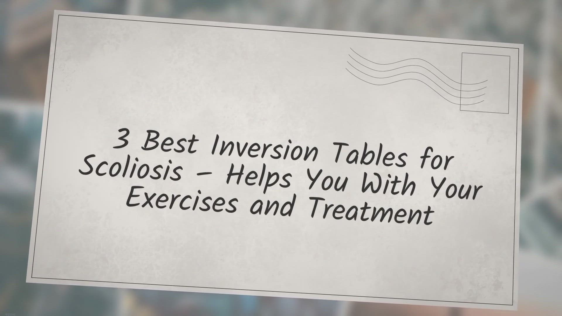 Video thumbnail for 3 Best Inversion Tables For Scoliosis: Helps With Treatment