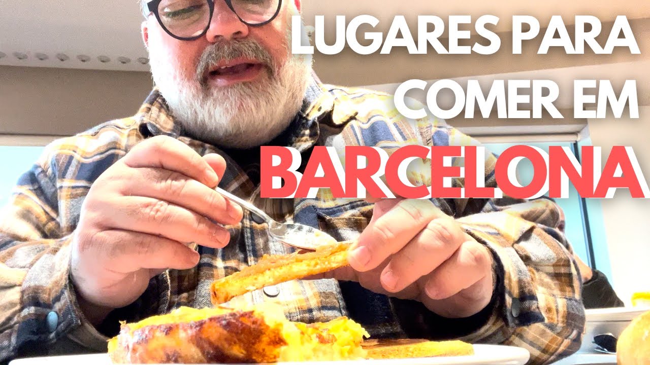 Video thumbnail for BARCELONA, RESTAURANTES INCRÍVEIS E BARATOS! Comer em Barcelona