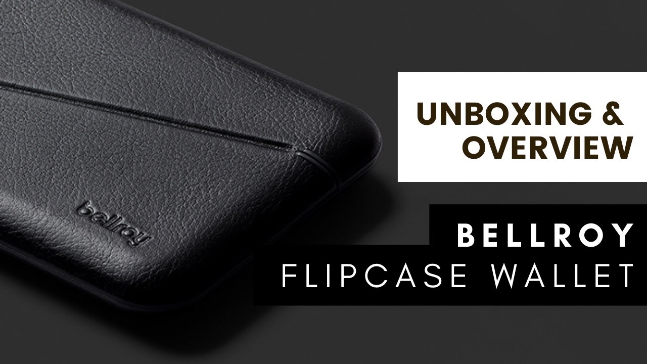 Video thumbnail for Bellroy Flip Case Wallet [Unboxing & Overview]