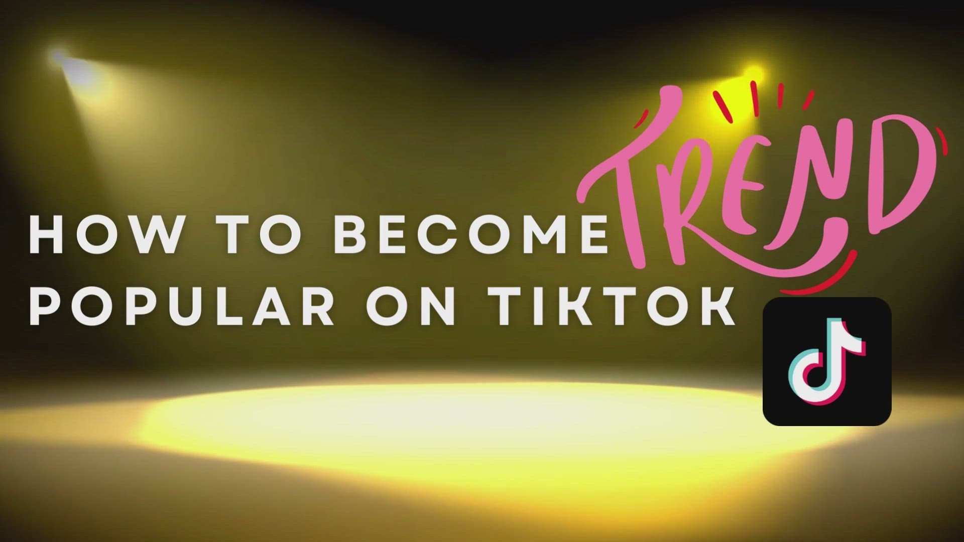'Video thumbnail for How To Become Popular On TikTok'