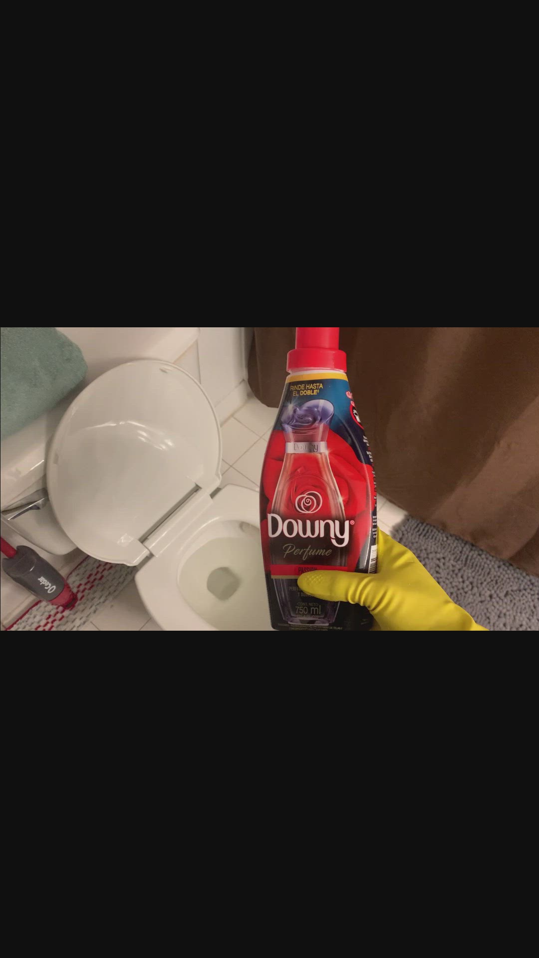 Video thumbnail for How to deodorize toilet with fabric softener