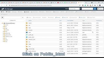 Video thumbnail for How to locate .htaccess file in cpanel
