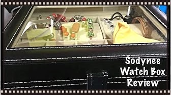 'Video thumbnail for Sodynee Watch Box Review'