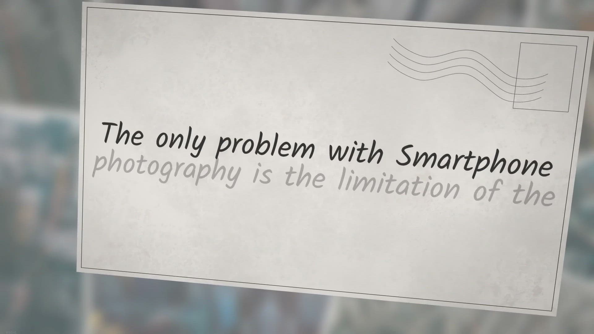 Video thumbnail for Can you be a professional photographer with a Smartphone? (Know if you like it too)