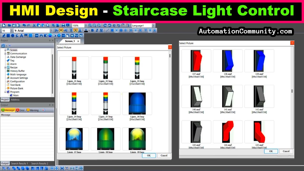 'Video thumbnail for PLC HMI Programming Examples - 2 way Switch - Staircase Light Control'