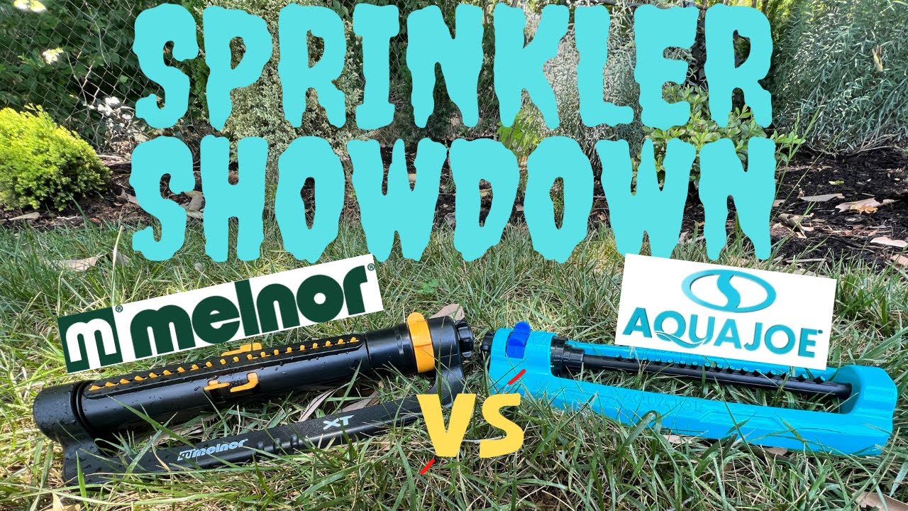 'Video thumbnail for Amazon's TOP SELLING Sprinklers Ever: Aqua Joe vs Melnor'