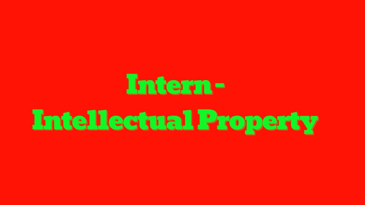 Video thumbnail for Internship for Freshers I Intellectual Property I Chemical Biology I Biotechnology I Labmonk