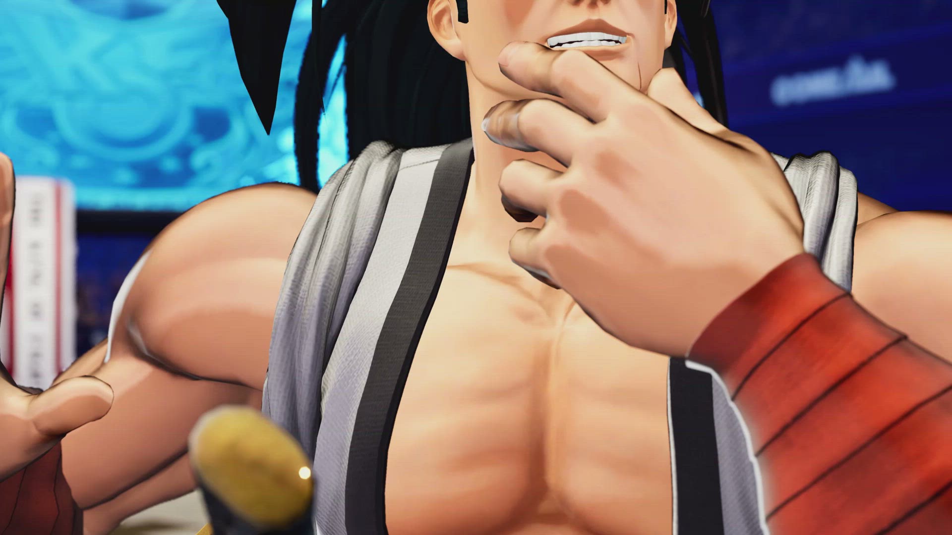 'Video thumbnail for Haomaru com Team Samurai em The King of Fighters XV'