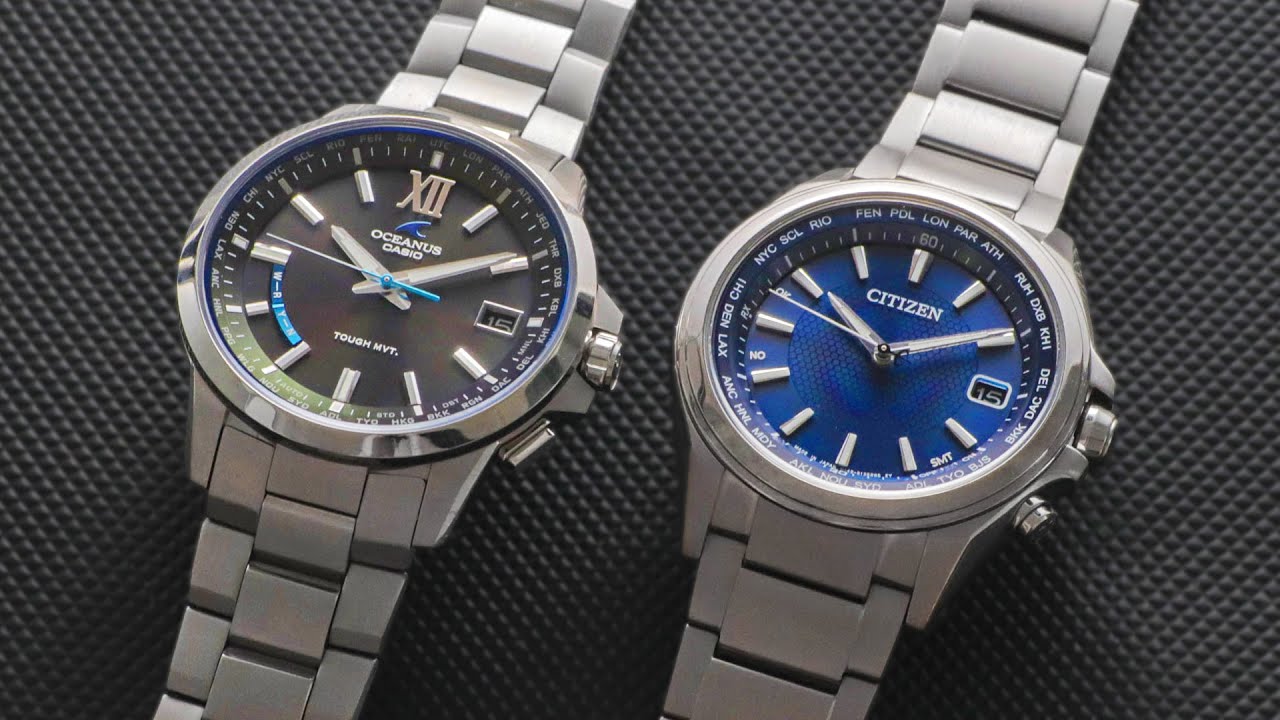 terugvallen wetenschapper aangenaam Casio Oceanus vs Citizen Eco Drive –Ultimate $500 Titanium Watch Battle —  Ben's Watch Club
