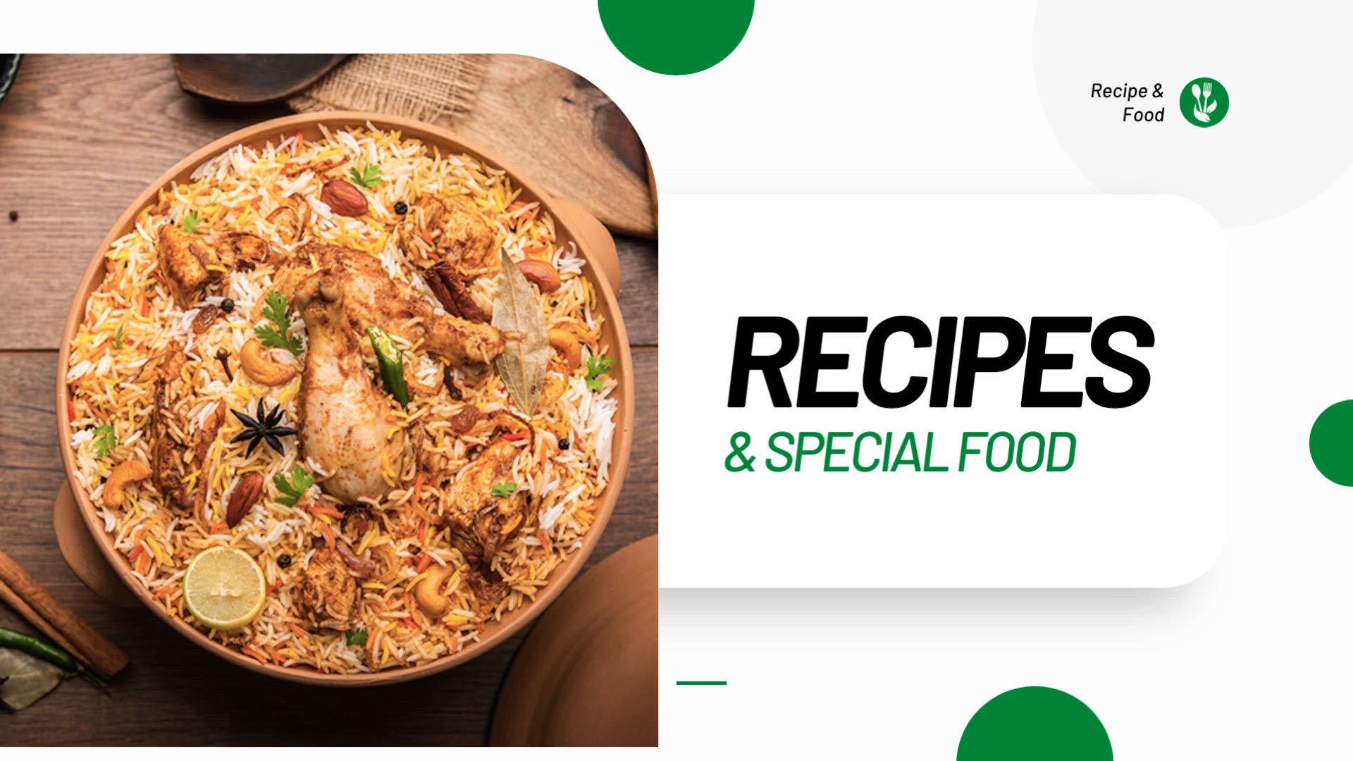 'Video thumbnail for Healthy Biryani Recipes'
